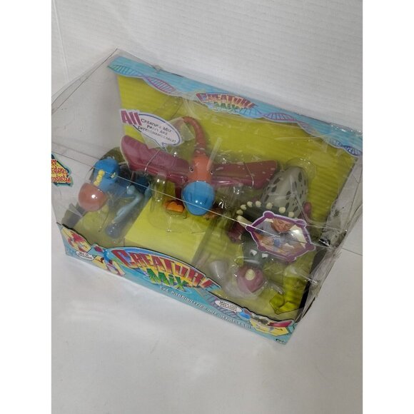 MGA Entertainment CREATURE MIX  T-Rex, Triceratops, Pterodactyl RARE NEW - Picture 6 of 15